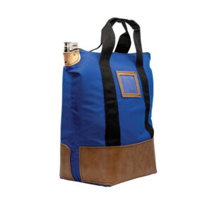 Locking Courier Bag 1000 Denier Combo Lock Blue Side 1.jpg