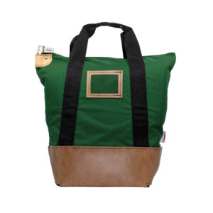 Locking Courier Bag 1000 Denier Combo Lock Green Front.jpg