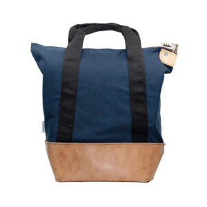 Locking Courier Bag 1000 Denier Combo Lock Navy Back.jpg