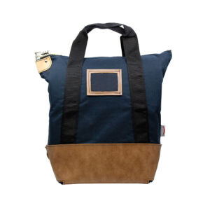 Locking Courier Bag 1000 Denier Combo Lock Navy Front.jpg