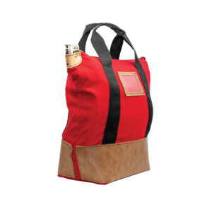 Locking Courier Bag 1000 Denier Combo Lock Red Side 1.jpg