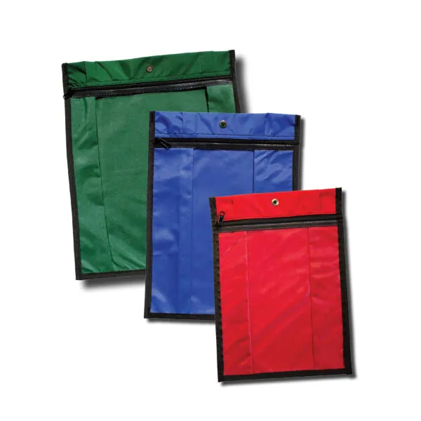 Media Storage Pouch with Gusset