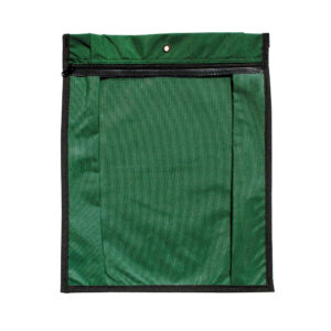 Media Pouch Gusset 17.75x14.25 Forest Green Front.jpg