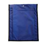 Media Pouch Gusset 17.75x14.25 Royal Blue Back.