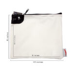 Medication Bags White Measurement