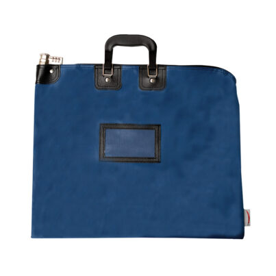 Night Deposit Courier Bag R Blue Combo