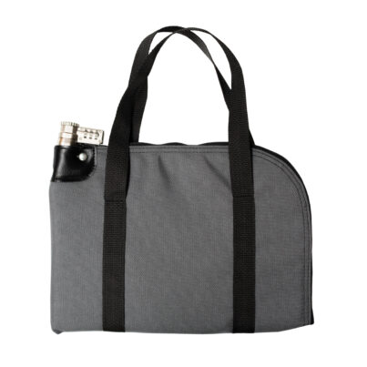 Locking Protected Gun Case_Gray_9x12