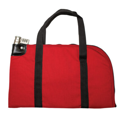 Locking Protected Gun Case_Red_9x14